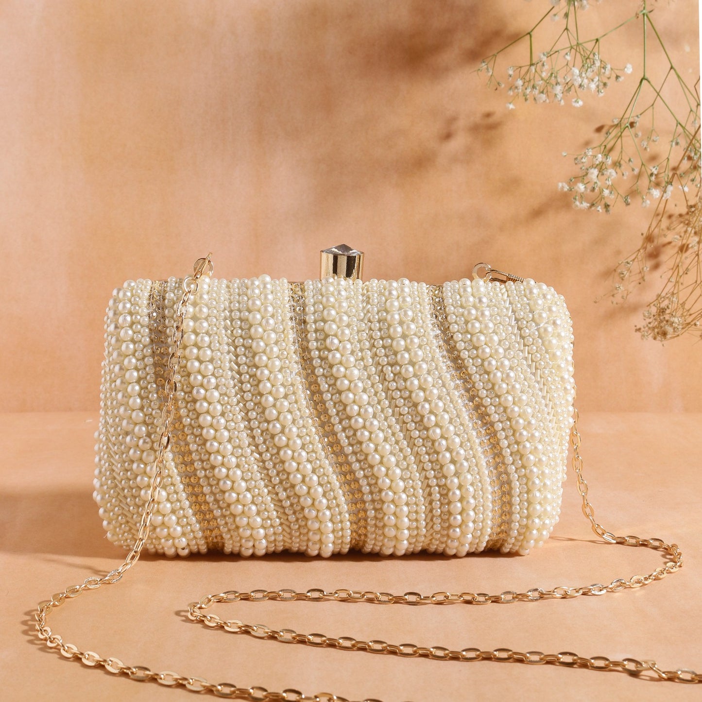PEARL STUDDED PURSES