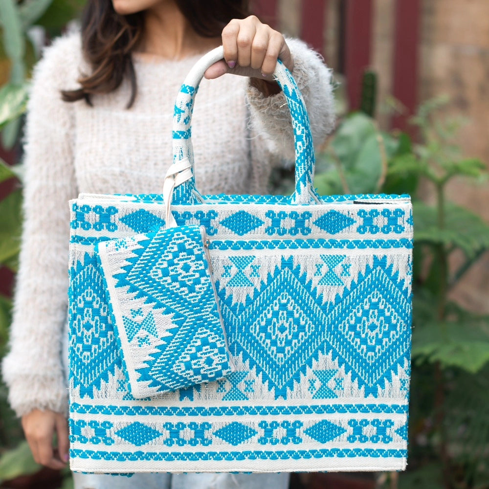 PRINTED TOTE