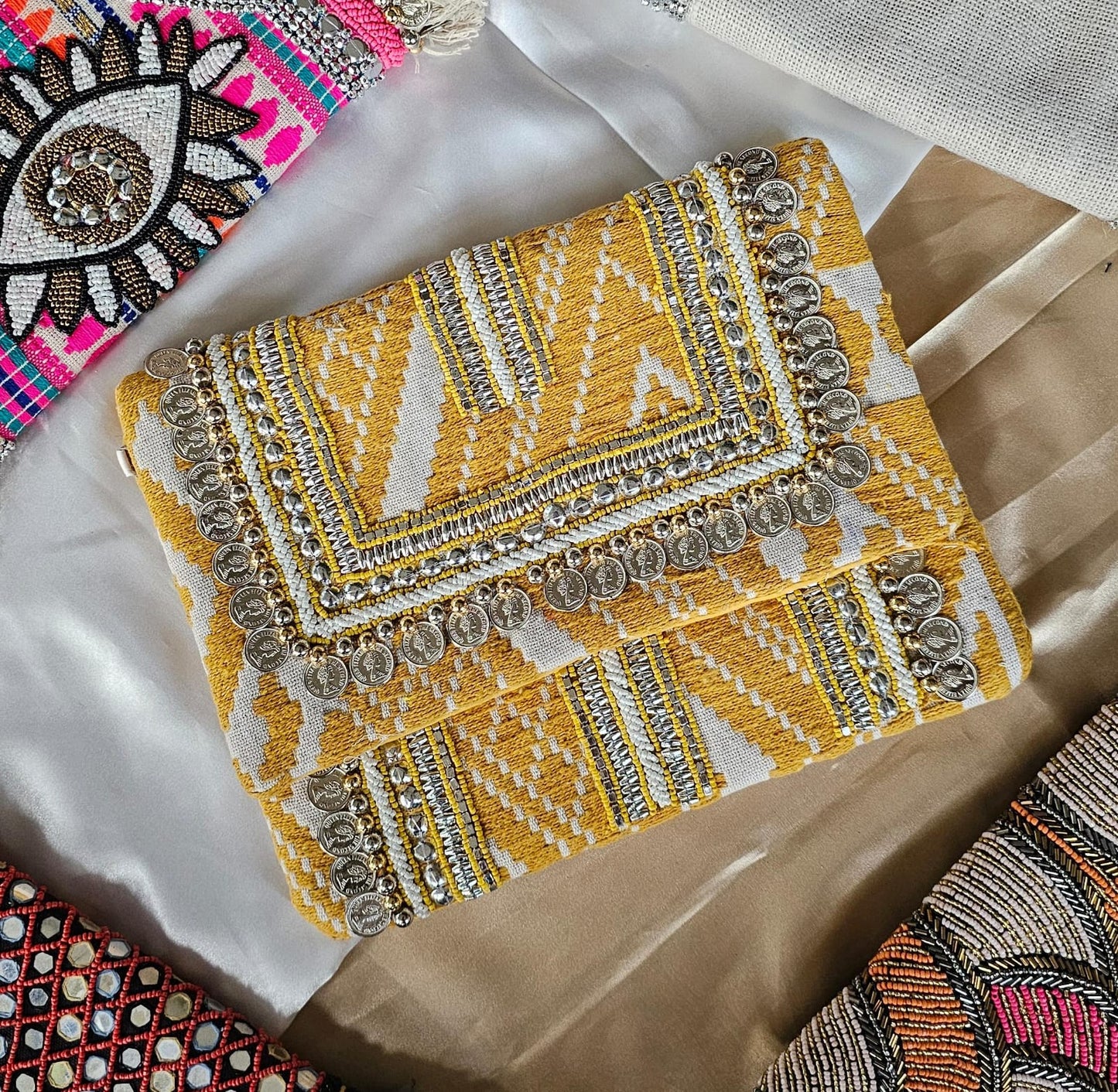 JACQUARD BOHO BAG