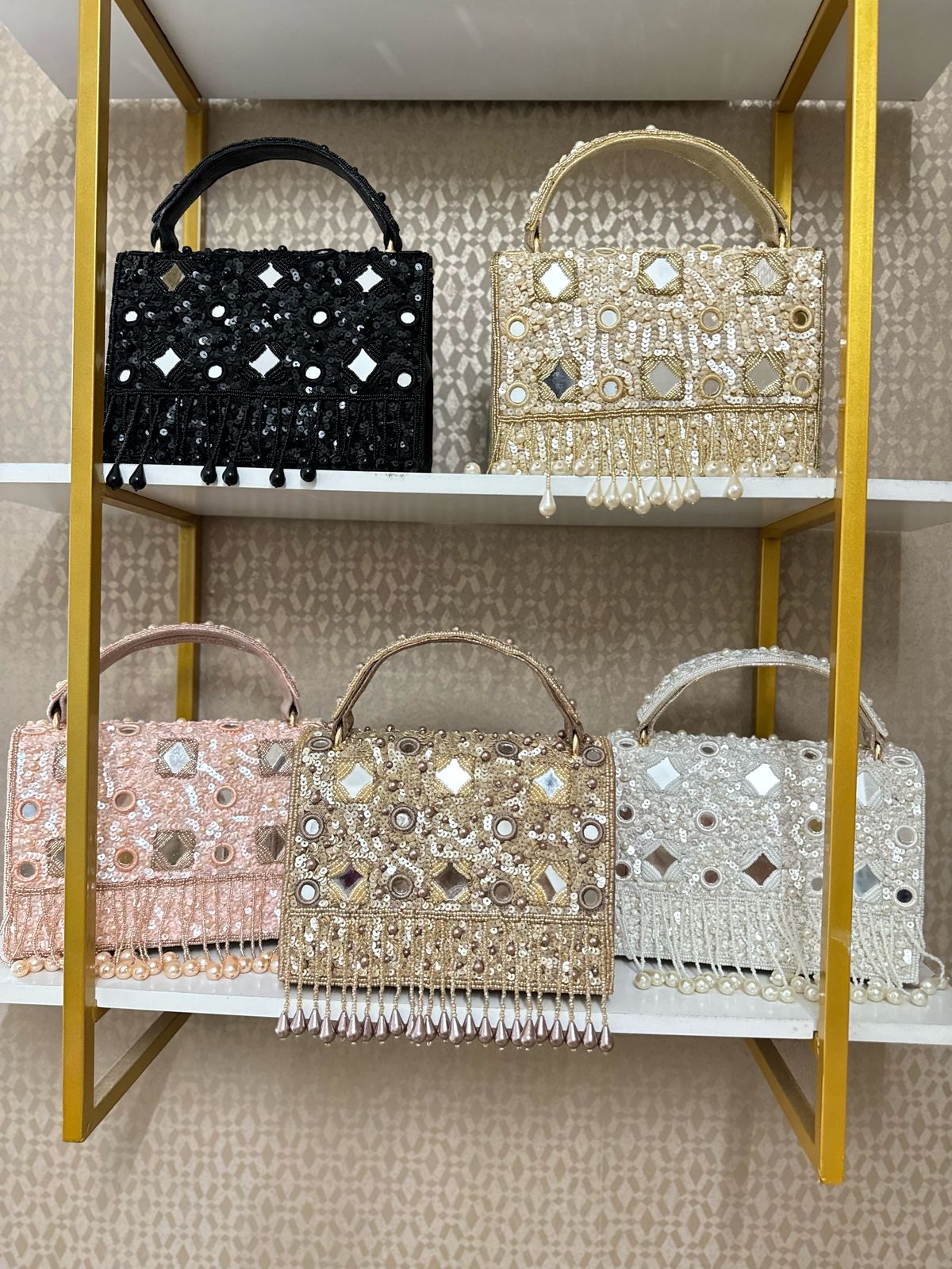 ZIVA MIRROR FLAP BAG