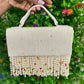 PEARL DANGLER FLAP BAG