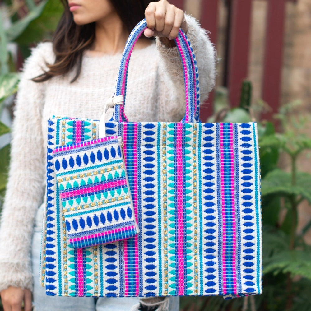 PRINTED TOTE