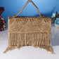 GOLDEN FRINGES FLAP BAG