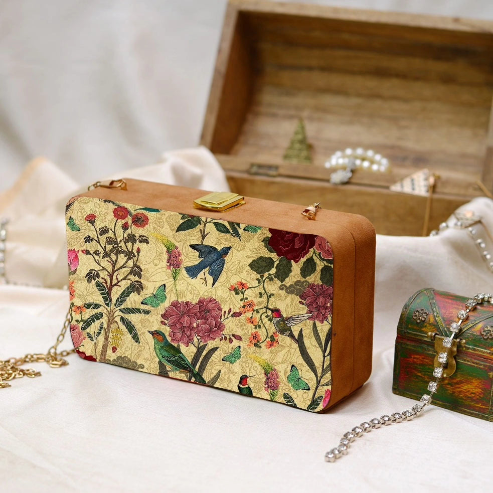 FLORAL PRINTED PURSES