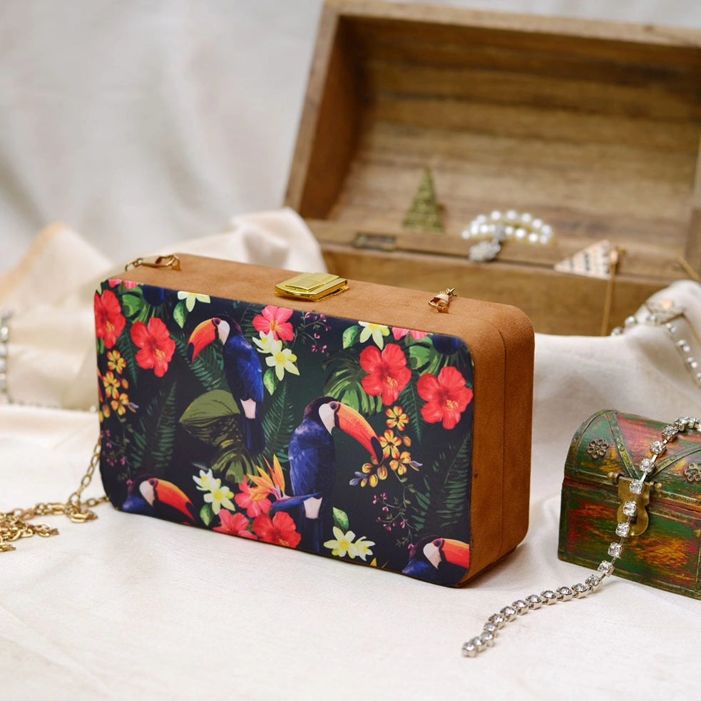 FLORAL PRINTED PURSES