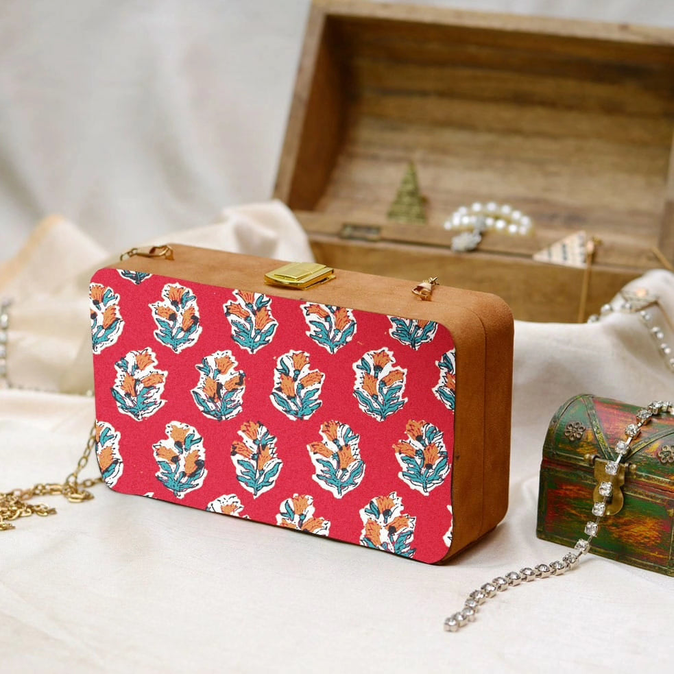 FLORAL PRINTED PURSES