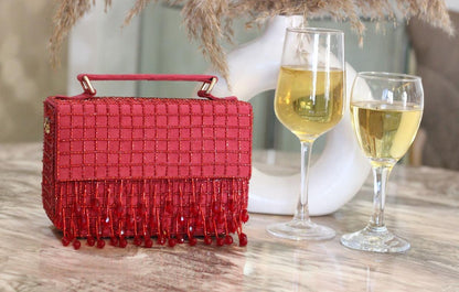 LUXURY CRYSTAL DROPLET BAG