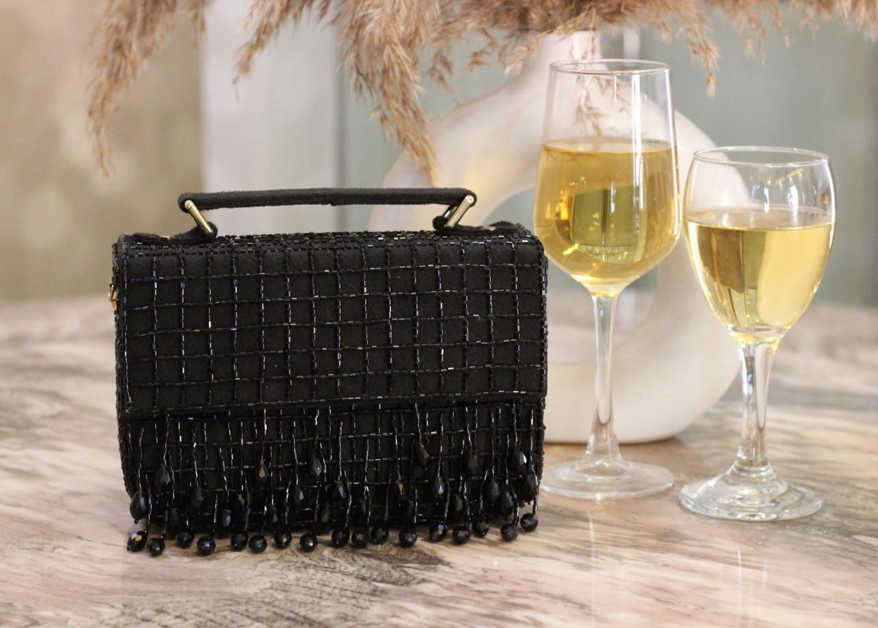 LUXURY CRYSTAL DROPLET BAG