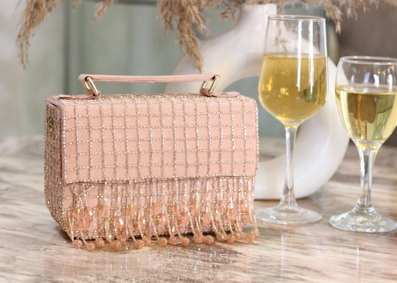 LUXURY CRYSTAL DROPLET BAG