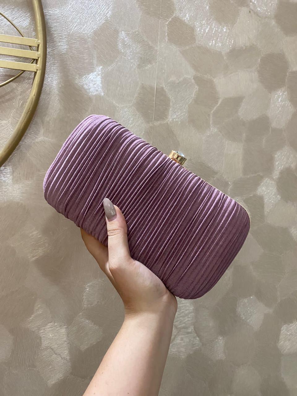 PLEATED SOLID PURSES