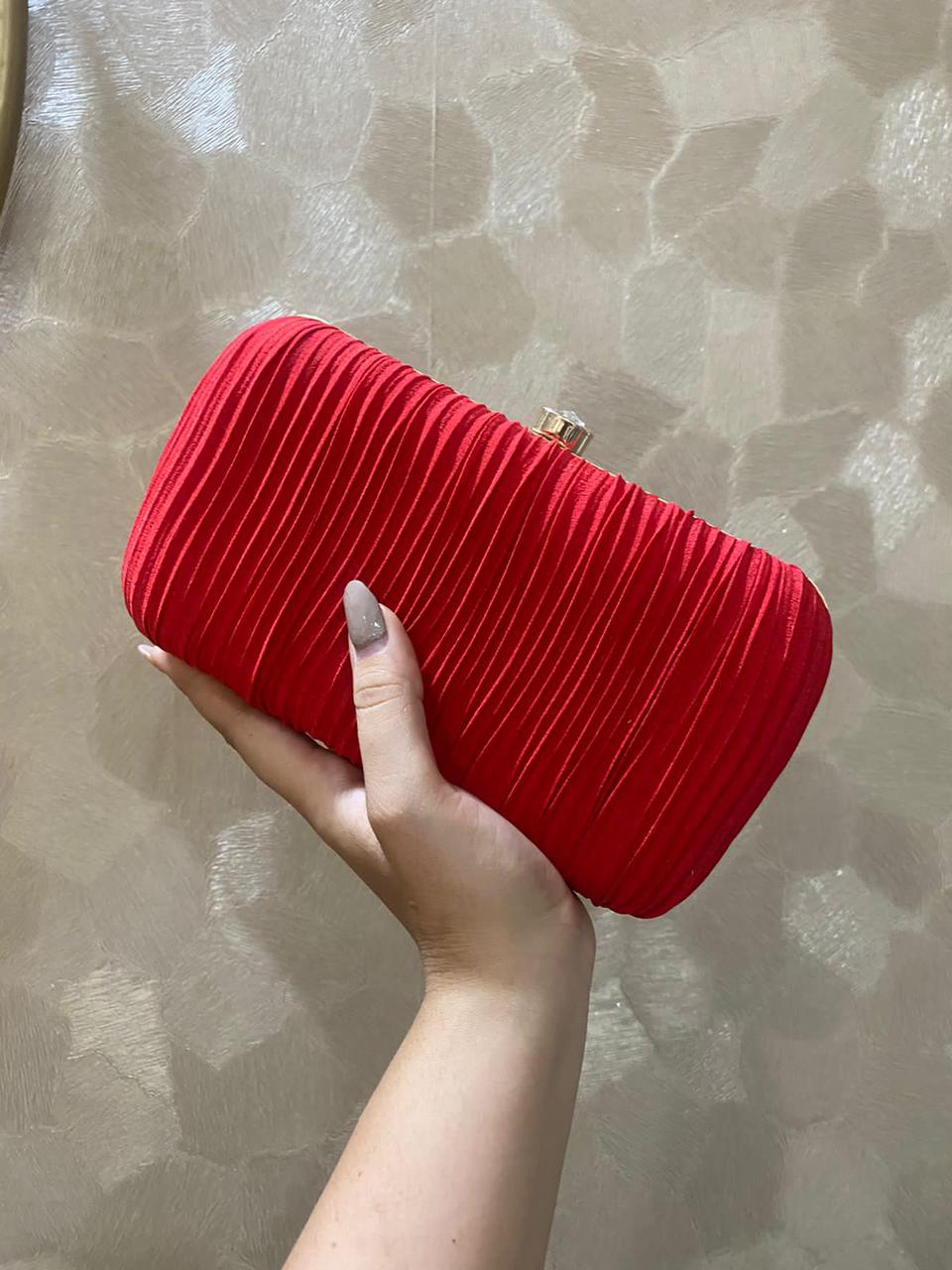 PLEATED SOLID PURSES