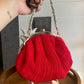 PLEATED SOLID COLOR PURSES