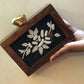 FLORAL WOODEN PURSES