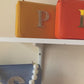 LIGHT GOLD INITIAL BAG