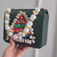 MACRO BAGS WITH MULTI MIRROR & COWRY SHELLS