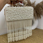PEARL TASSEL FLAP BAGS