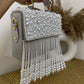 PEARL TASSEL FLAP BAGS