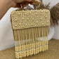 PEARL TASSEL FLAP BAGS