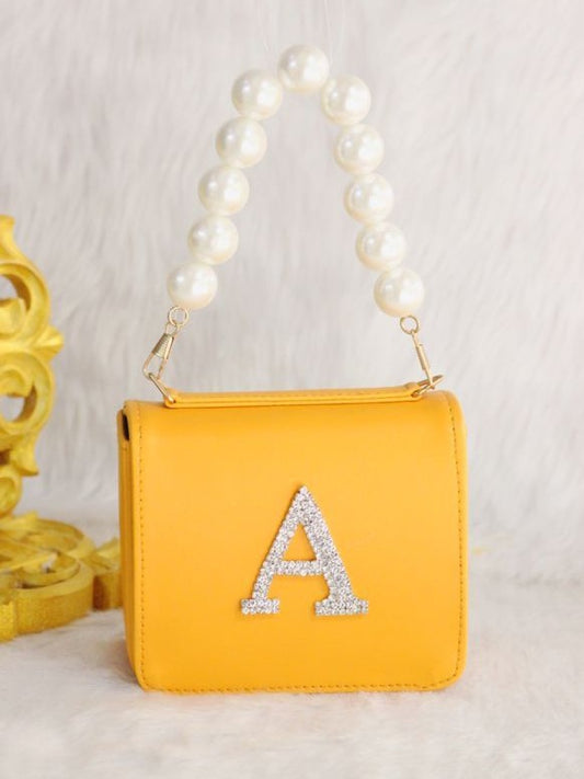 YELLOW INITIAL BAG